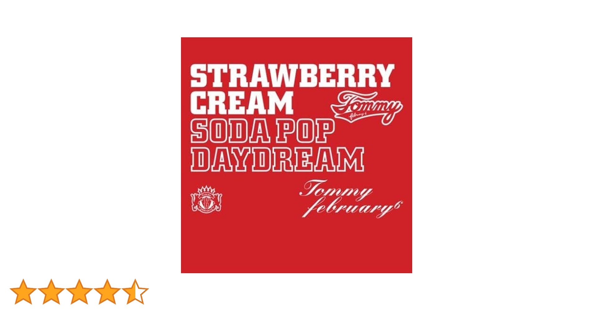 ウ*ク様 【未開封CD】 february6 STRAWBERRY C Amazon.co.jp: 最終/極美品Strawberry Cream Soda Pop “Daydream